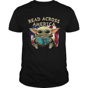 Baby Yoda Read Across America Shirt